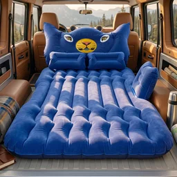 Inflatable Car Air Mattress Bed Set – Portable & Comfortable Sleep, Car Sofa