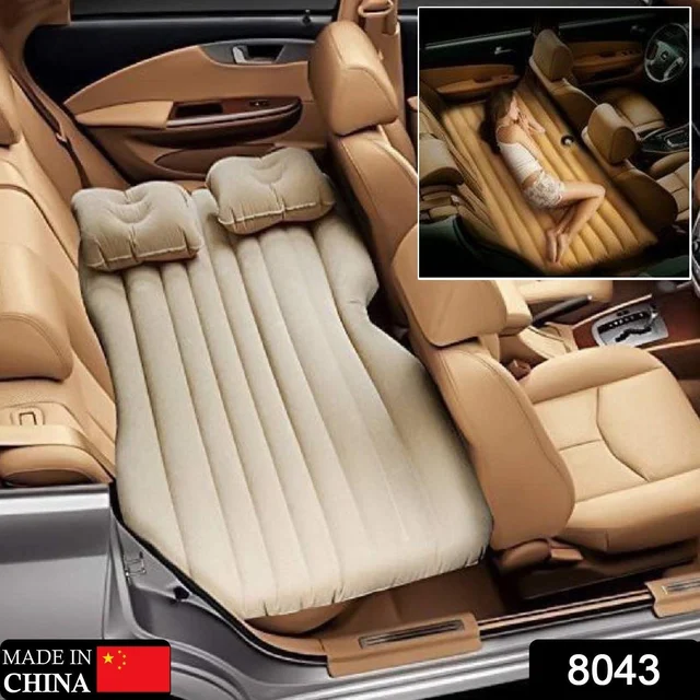 Inflatable Car Bed – Portable Travel Mattress Kit | Velvet Wheels, Car Sofa