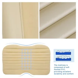 Inflatable Car Bed – Portable Travel Mattress Kit | Velvet Wheels, Car Sofa