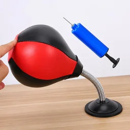 Inflatable Desktop Punching Bag – Stress Relief & Reflex Training