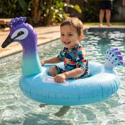 Inflatable Kids Swim Ring – Comfortable Floating Safety Tube for Pool & Beach