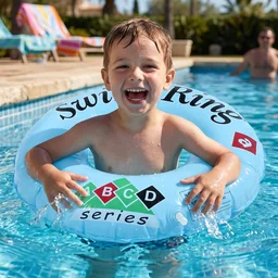 Inflatable Kids Swim Ring – Safe and Durable Water Support