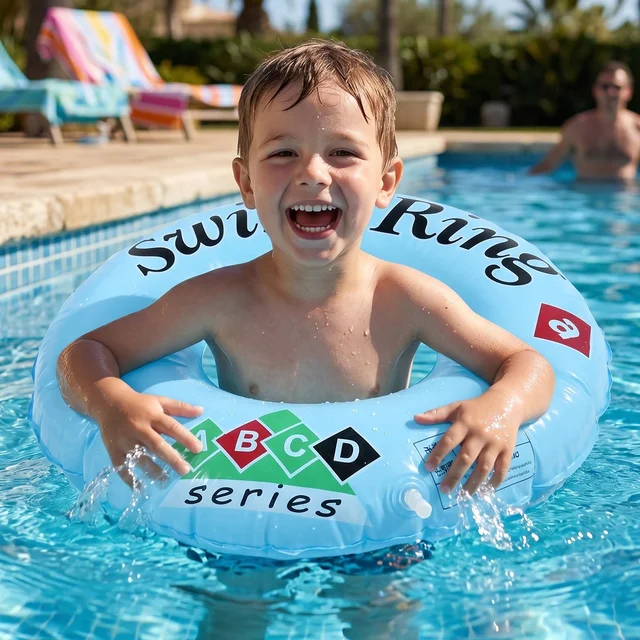 Inflatable Kids Swim Ring – Safe and Durable Water Support
