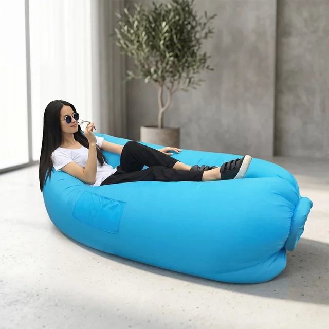Inflatable Lounger – Portable Outdoor Couch for Relaxation