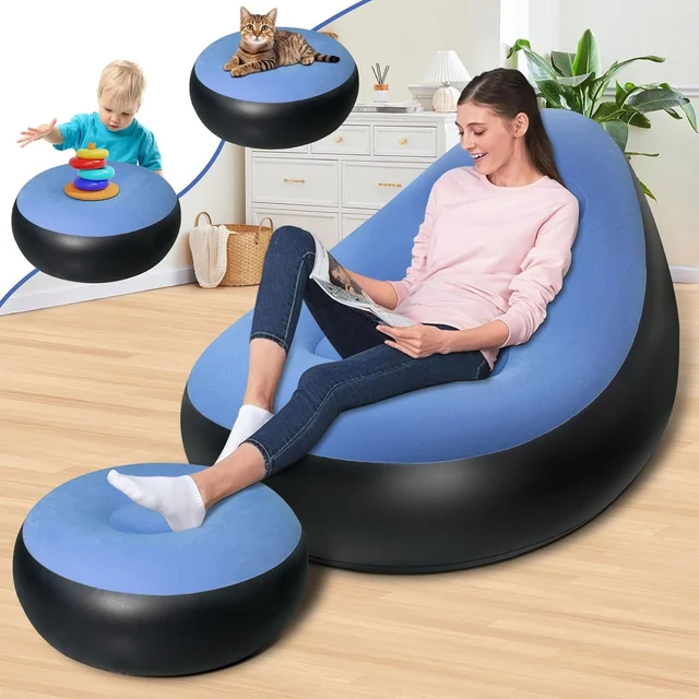 Inflatable Sofa Chair – Portable, Comfortable Indoor & Outdoor Seating
