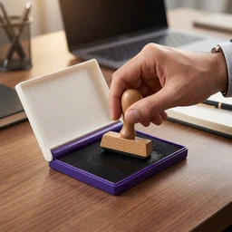 Ink Stamp Pad – Quick-Drying for Clear Office Impressions