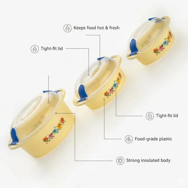 Insulated Casserole Set – 3 Piece Gift Pack | Tidy Table