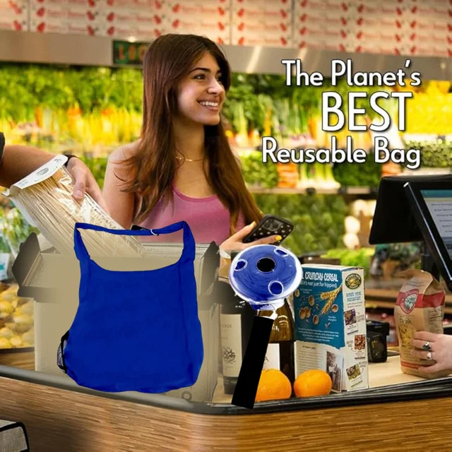 Insulated Grocery Bag – Foldable, Washable & Reusable | GlimmerHome