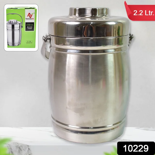 Insulated Lunch Box – 2.2 Ltr Stainless Steel | Lunchie Bunchie