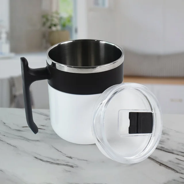 Insulated Mug – 350ml Stainless Steel, Spill-Resistant