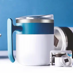 Insulated Mug – 350ml Stainless Steel, Spill-Resistant