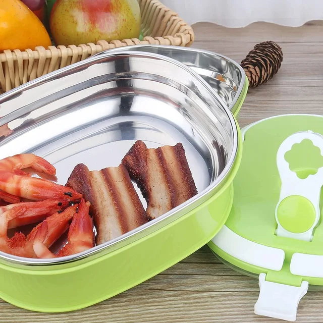 Insulated Stainless Steel Lunch Box – Thermal & Leakproof | Lunchie Bunchie