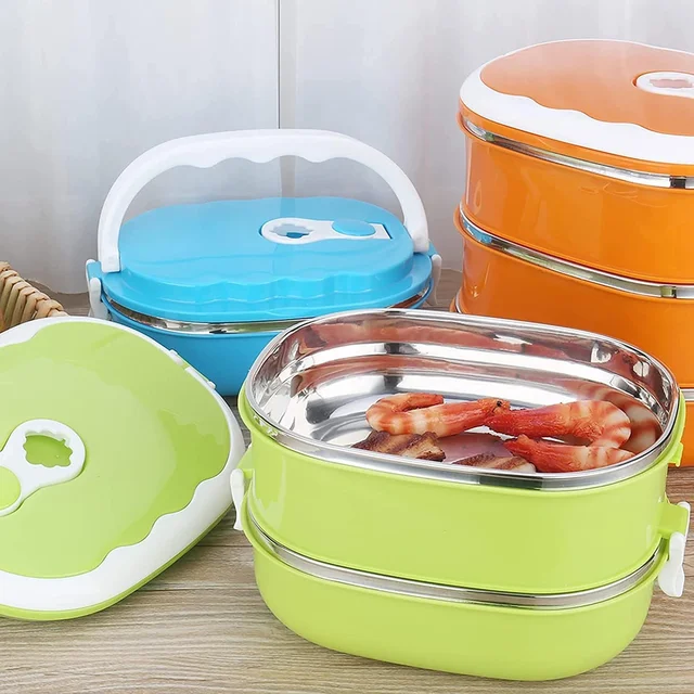 Insulated Stainless Steel Lunch Box – Thermal & Leakproof | Lunchie Bunchie