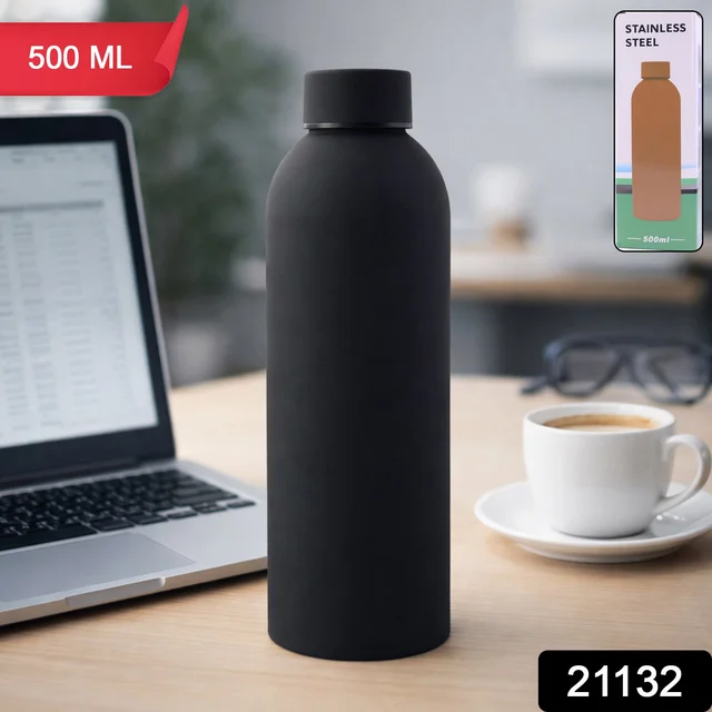 Insulated Stainless Steel Water Bottle – Keeps Drinks Hot & Cold