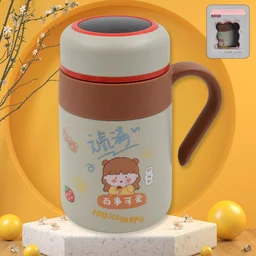 Insulated Steel Mug – 550ML with Handle & Small Cup | Own Hydrate