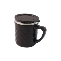 Insulated Tea & Coffee Mug – Leak-Resistant with Metal Inner Cup