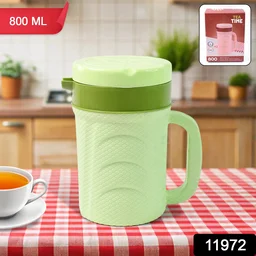 Insulated Thermos Flask – Leak Proof 800 ml Hot & Cold Jug