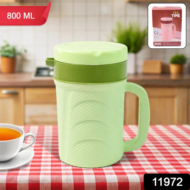 Insulated Thermos Flask – Leak Proof 800 ml Hot & Cold Jug