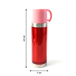 Insulated Travel Mug 500ML – Spill-Proof Lid & Steel Base
