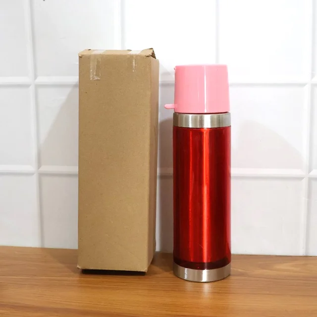 Insulated Travel Mug 500ML – Spill-Proof Lid & Steel Base