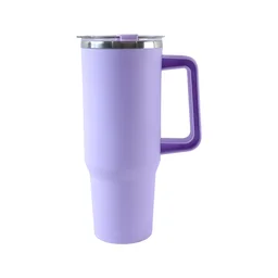Insulated Tumbler Mug – Large 1200ML Capacity with Handle & Straw