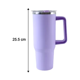 Insulated Tumbler Mug – Large 1200ML Capacity with Handle & Straw