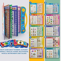 Interactive Learning Book for Kids – Sound & Phonics Fun