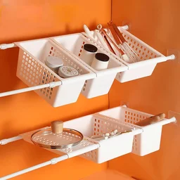 Invisible Self Adhesive Curtain Rod Holder – Damage-Free & Reusable