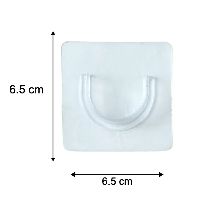 Invisible Self Adhesive Curtain Rod Holder – Damage-Free & Reusable