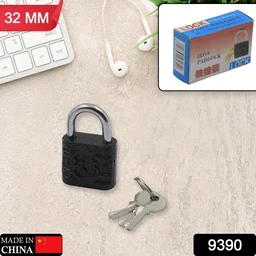 Iron Padlock – Waterproof, Anti-Theft Brass Core | Safelix