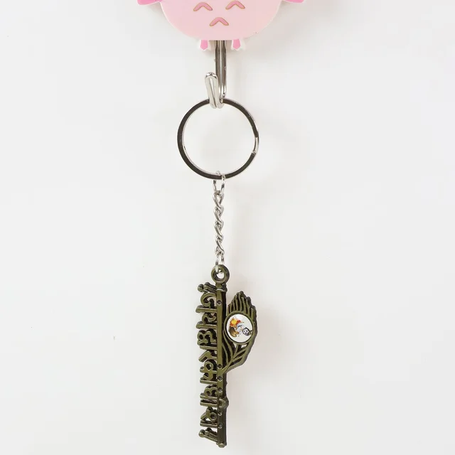 Jai Dwarkadhish Metal Keychain – Durable Spiritual Key Ring