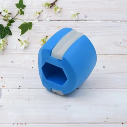 Jawline Exerciser – Blue Facial Sculpting Tool | FitFuzion