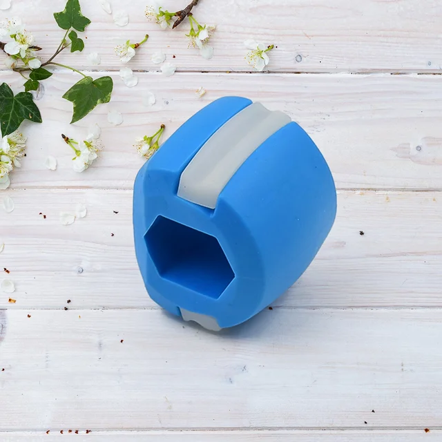 Jawline Exerciser – Blue Facial Sculpting Tool | FitFuzion