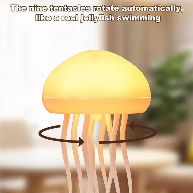 Jellyfish LED Mood Light – Colour-Changing Ambient Lamp