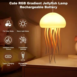 Jellyfish LED Mood Light – Colour-Changing Ambient Lamp