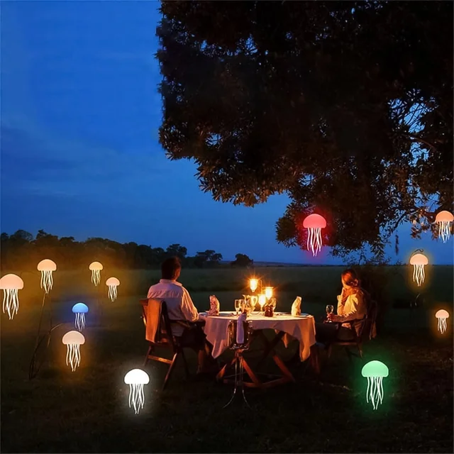 Jellyfish LED Mood Light – Colour-Changing Ambient Lamp