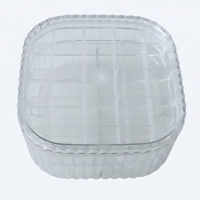 Jewellery Storage Box – 3 Layer Clear Organizer for Small Accessories