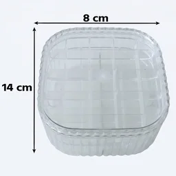 Jewellery Storage Box – 3 Layer Clear Organizer for Small Accessories