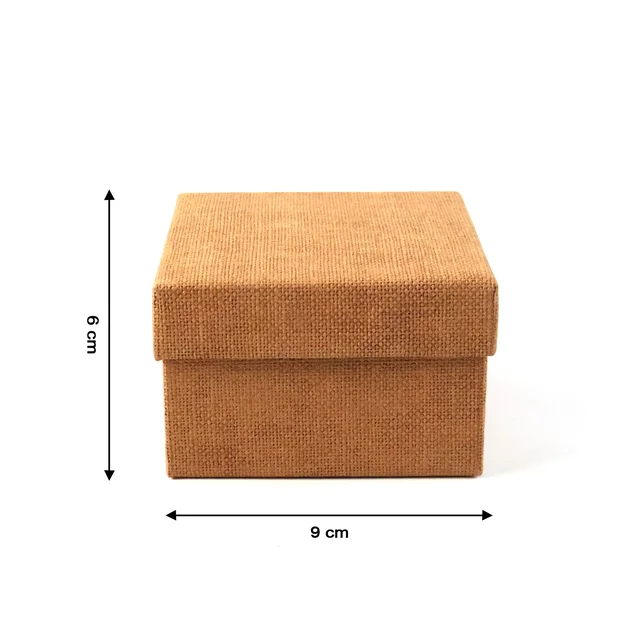 Jewellery Storage Box – Soft Cushion Gift Organizer 9×6 cm