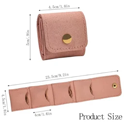 Jewellery Storage Pouch – Compact Foldable Travel Organizer