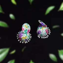 Jhumka Earrings – Traditional Indian Dangle Design | Glimmerly