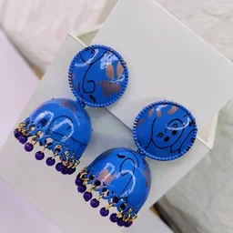 Jhumka Earrings – Traditional Indian Dangle Design | Glimmerly