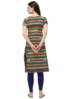 Women Printed Kurta Sy - L