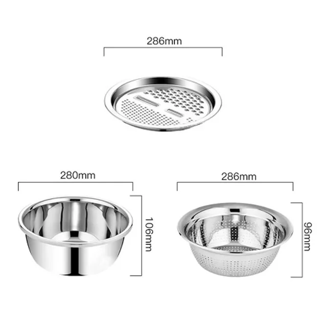 Julienne Grater – 3-in-1 Stainless Steel Salad Maker | Quickslice