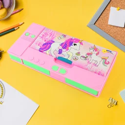 Jumbo Geometry Box – Multi-Compartment School Stationery | Writezo