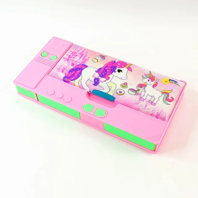 Jumbo Geometry Box – Multi-Compartment School Stationery | Writezo