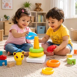 Jumbo Stacking Rings – Educational Toy for Toddlers | Little Learners
