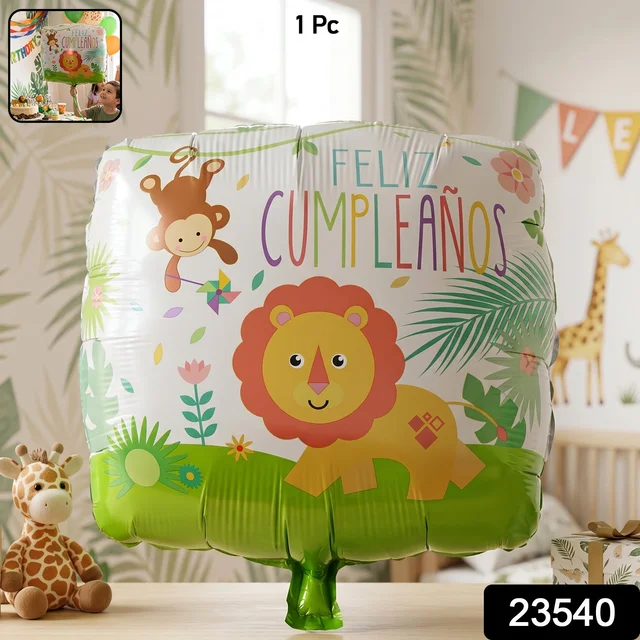 Jungle Lion Foil Balloon – Brighten Kids’ Parties and Events