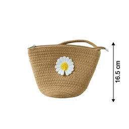 Jute Crossbody Bag – Lightweight Casual & Travel Essential