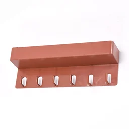 Key Holder Stand – 6 Hooks Multiuse for Home & Bathroom | Bathora